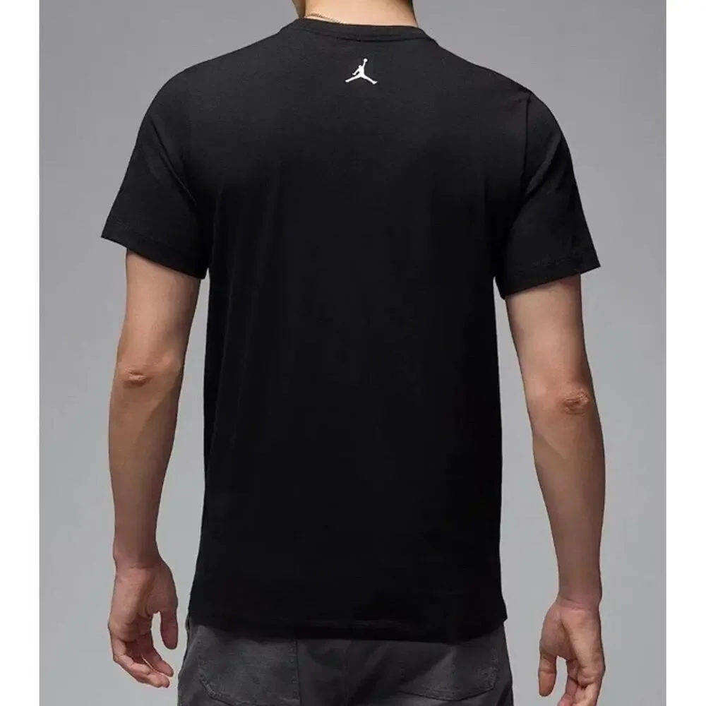 $40 Nike Men's Air Jordan Brand Photo T-Shirt  Carbon Heather HJ2354  Sz M